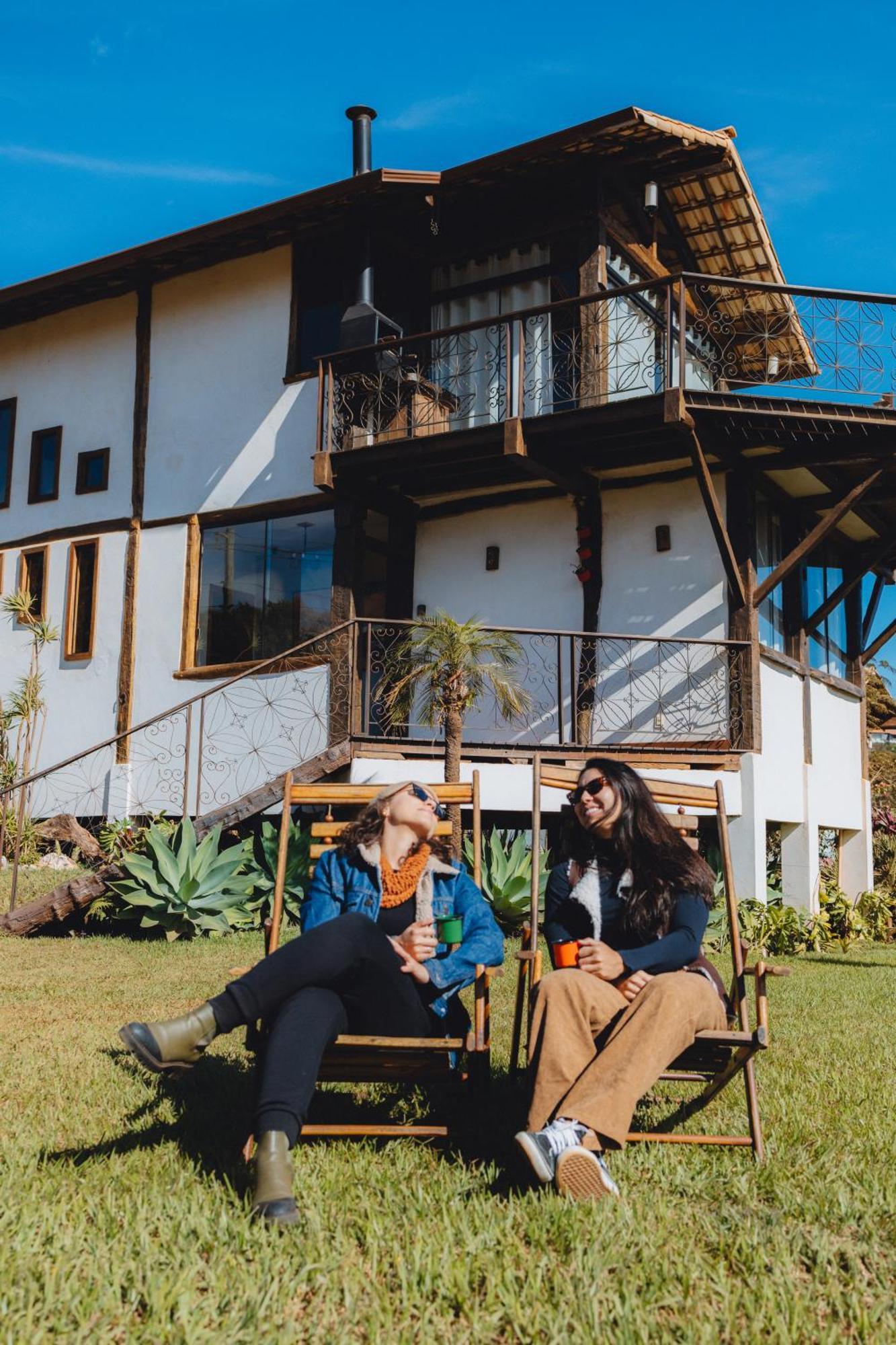 Casa Brauna - Lapinha Da Serra サンタナ・ド・リアーショ エクステリア 写真