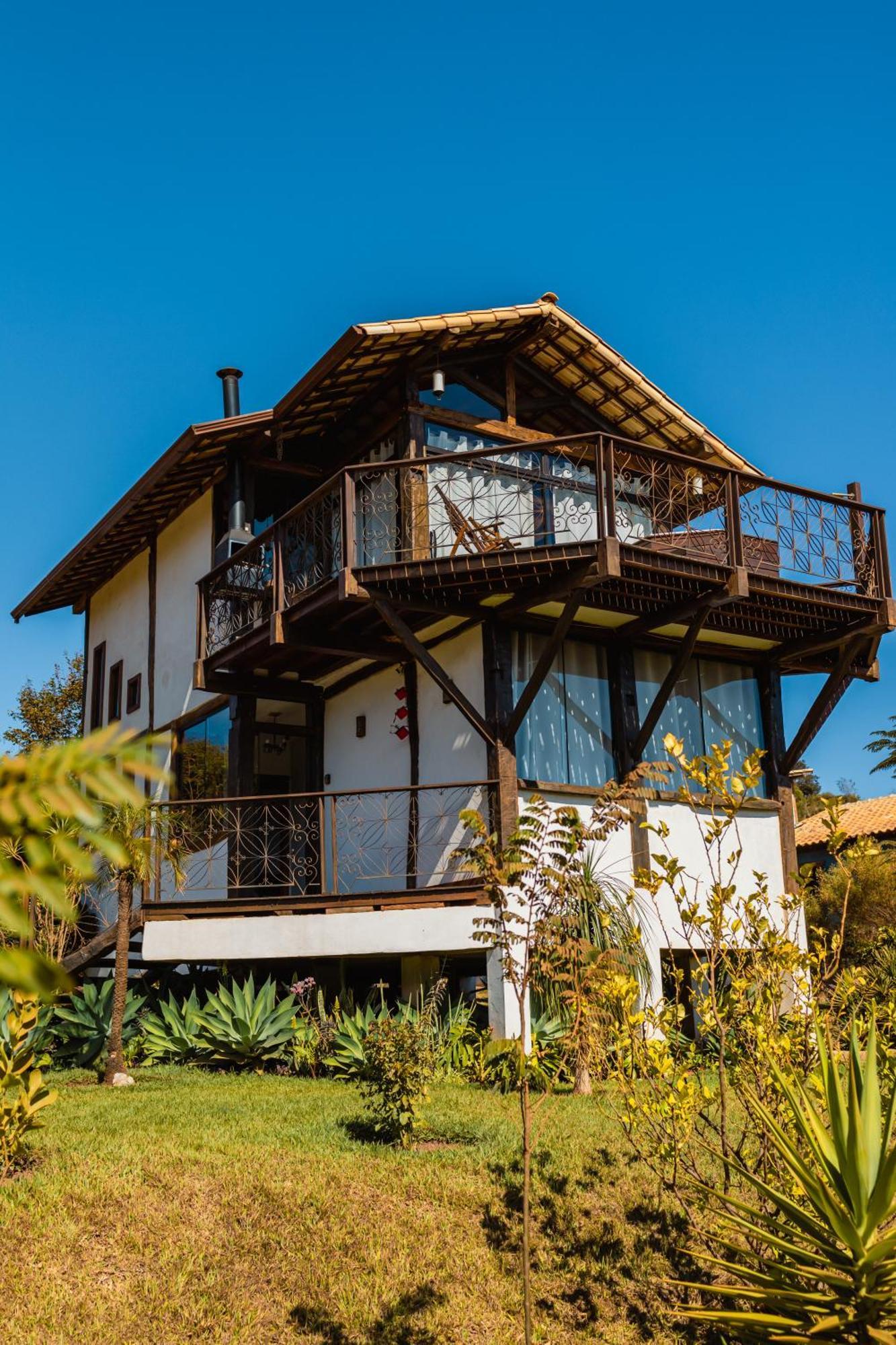 Casa Brauna - Lapinha Da Serra サンタナ・ド・リアーショ エクステリア 写真